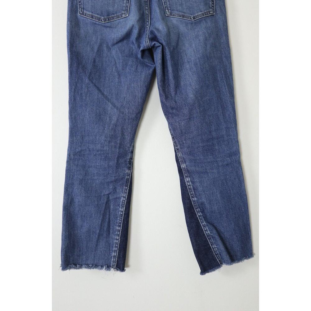 Everlane Size 26 Crop The Cheeky Bootcut Jean Medium Blue Denim - Picture 9 of 12